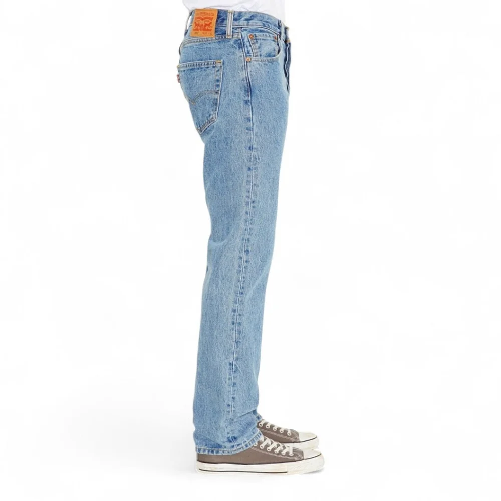 Levi’s 501 Original Fit Jeans 30x30 Light Stonewash Button Fly Modern Vintage